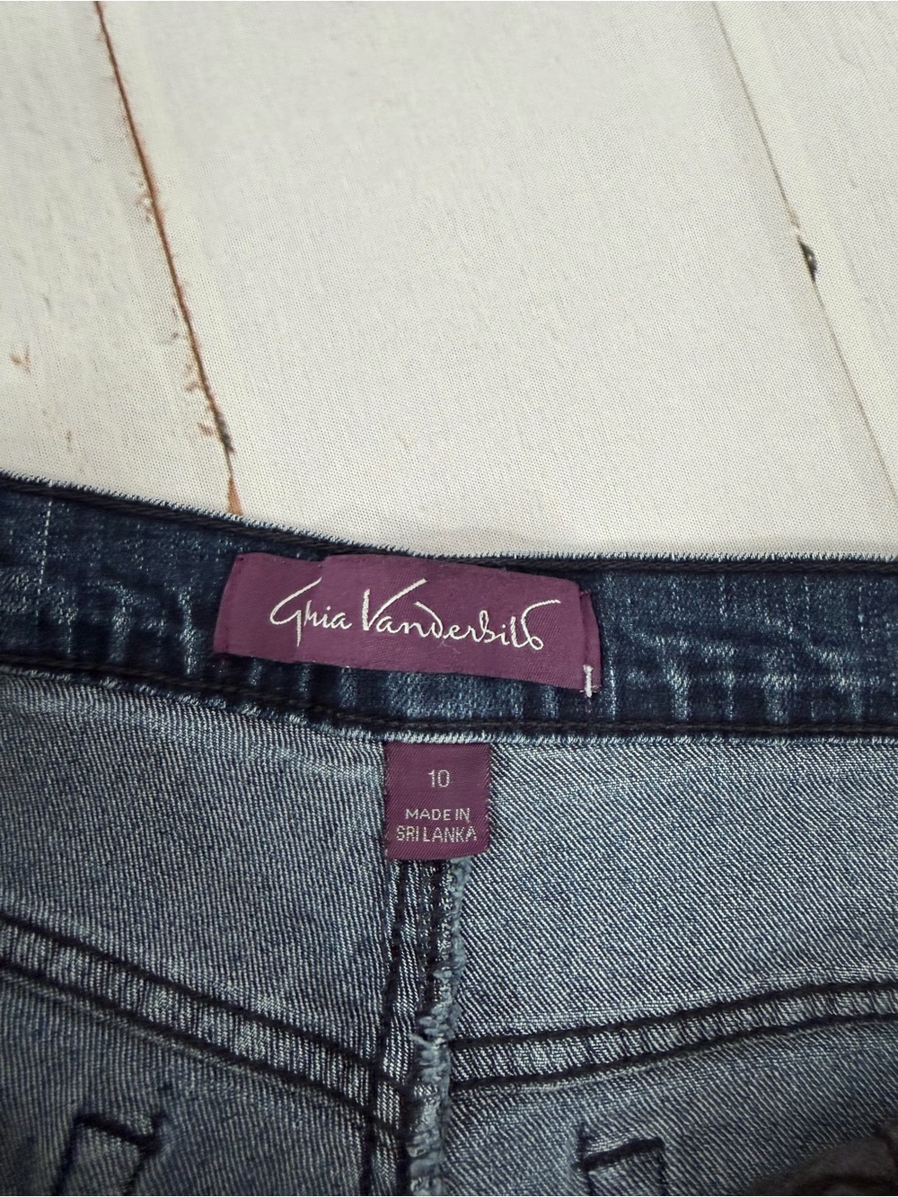 Gloria Vanderbilt Amanda Classic Jeans Women's Size 10 - Picture 5 of 9